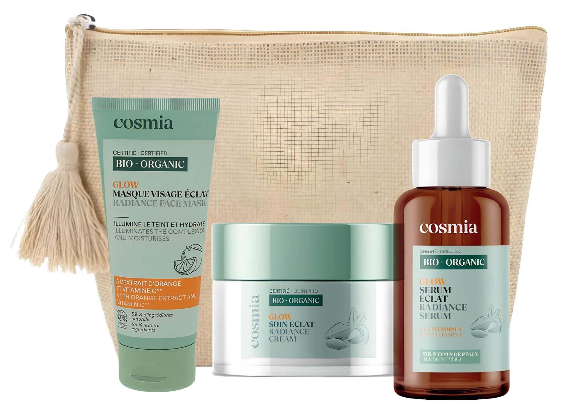 CONJUNTO COSMIA ROTINA COSMOS GLOW