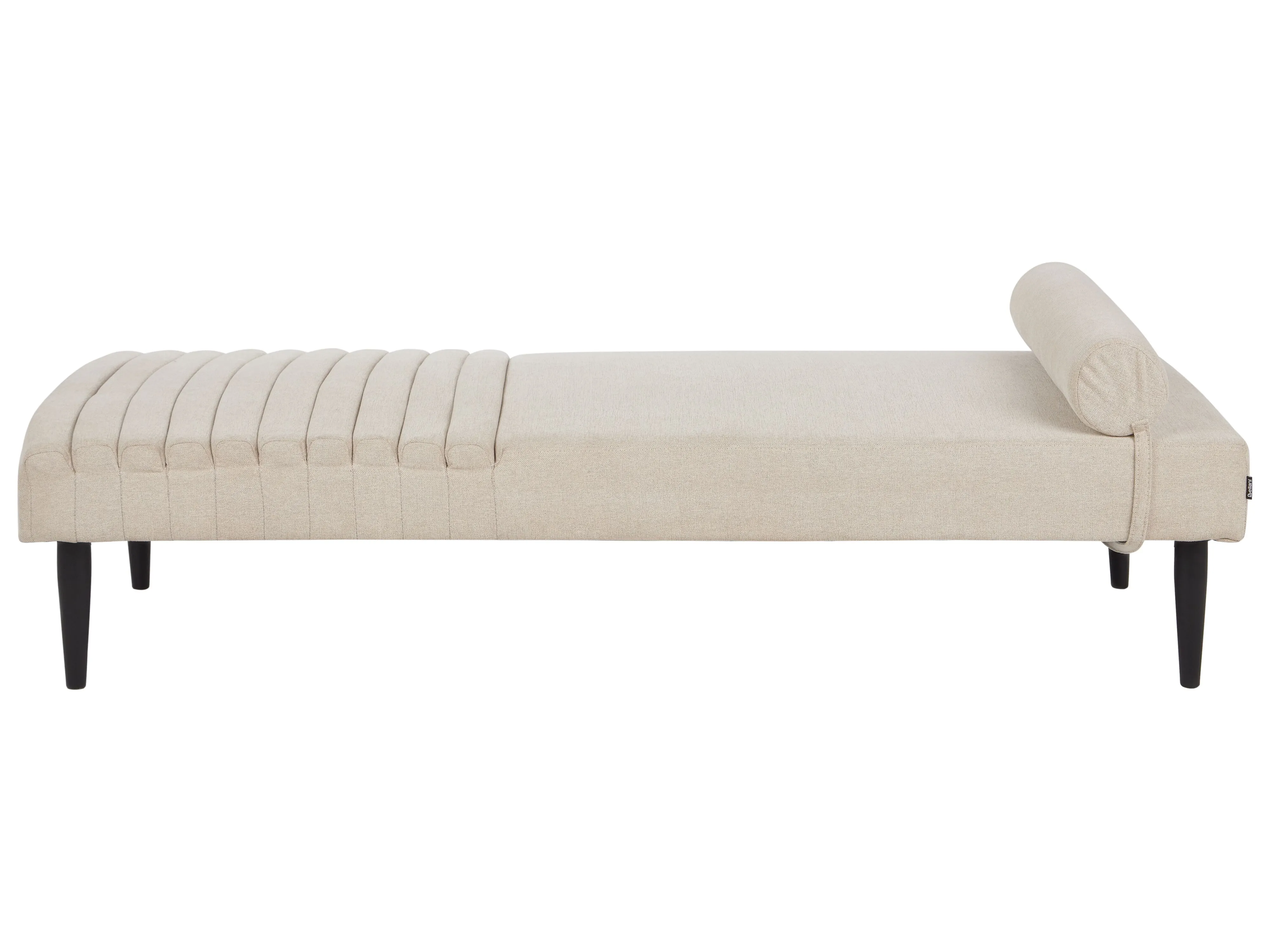 Chaise longue MAURIAC Stof Beige