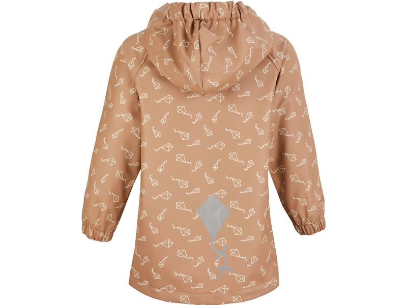 Sterntaler Regenjacke ungefüttert Drachen Lehmbraun Gr. 110 Wasserabweisende Jacke für Kinder