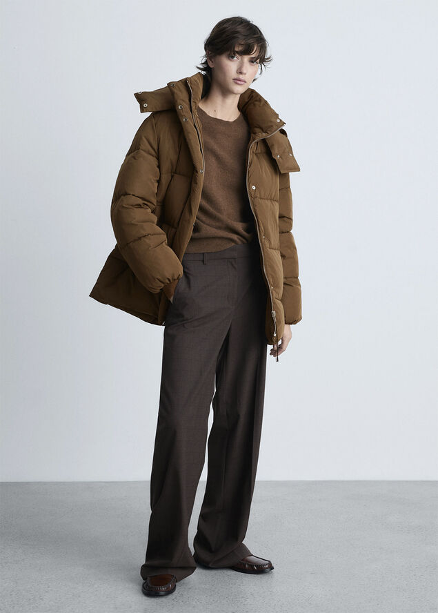 MANGO ANORAK. -- BAMBI Medium brown