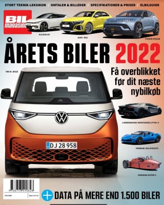 Årets Biler 2022 - Bog