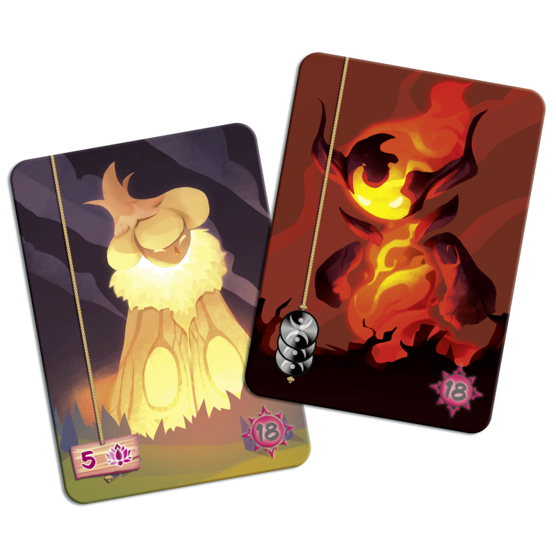 Living Forest : cartes bonus Sanki & Onibi