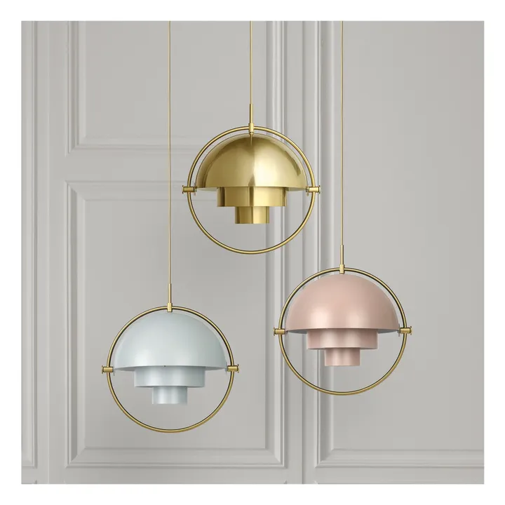 Gubi Suspension Multi-Lite, Louis Weisdorf, 1972 | Rose