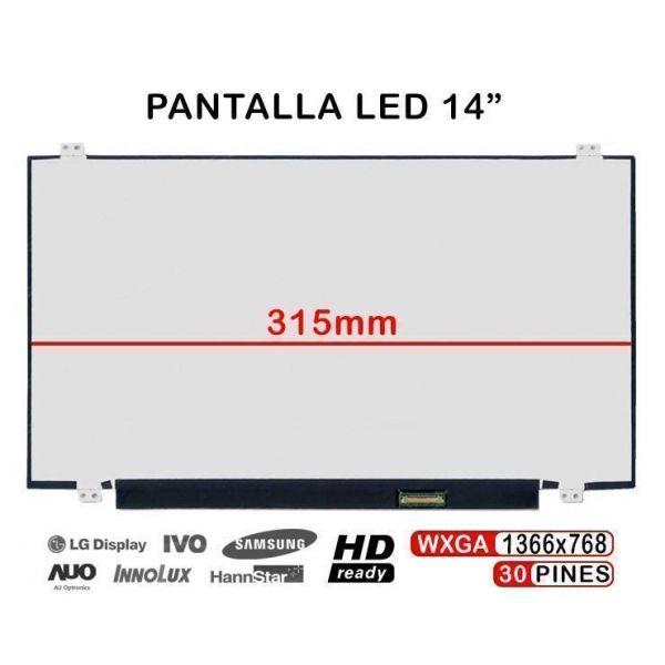 Ecrã led de 14