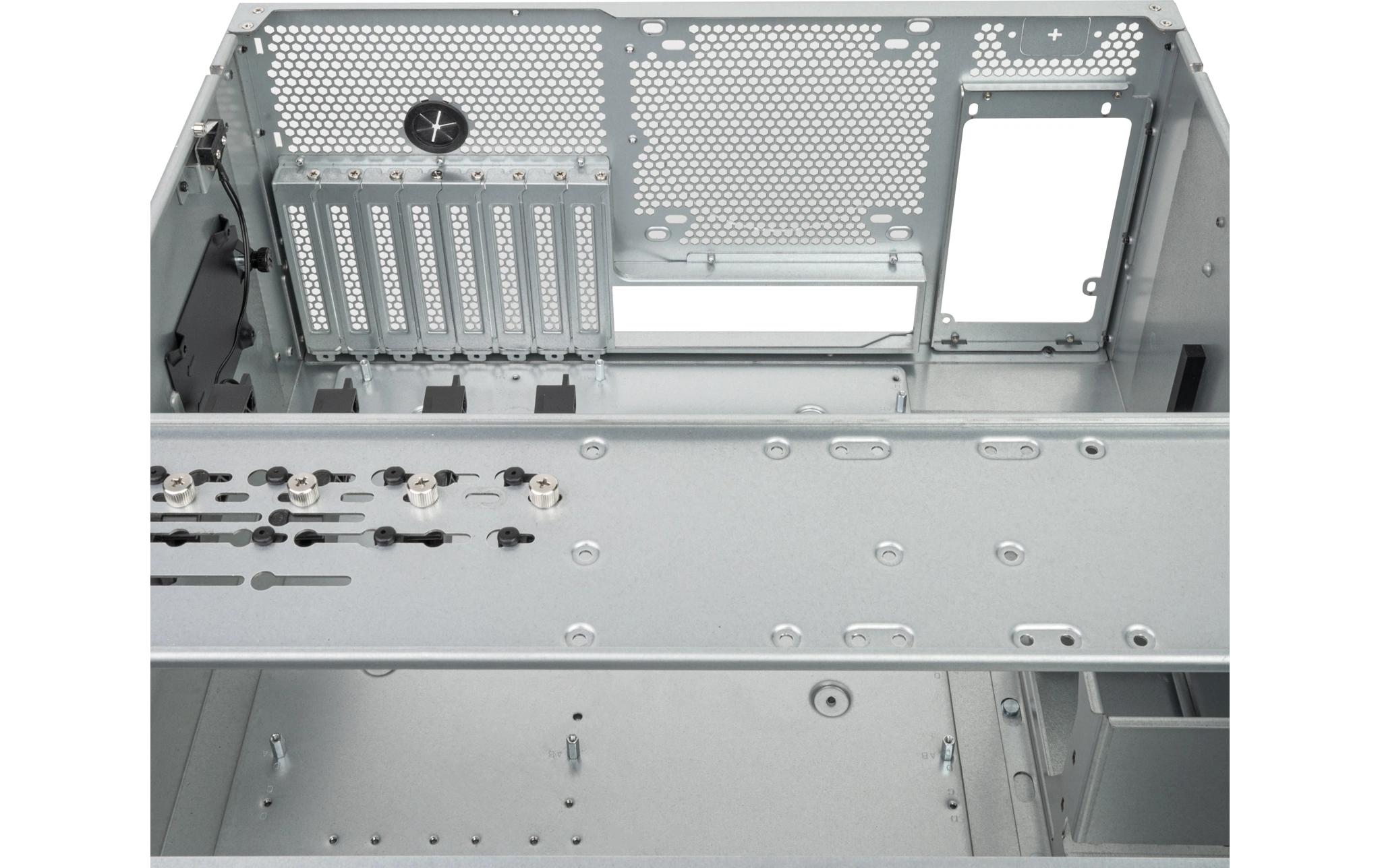 Gehäuse RM52<br>5HE-Rackmount-Servergehäuse mit zwei 360-mm-Lüftern und Flüssigkühlkompatibilität