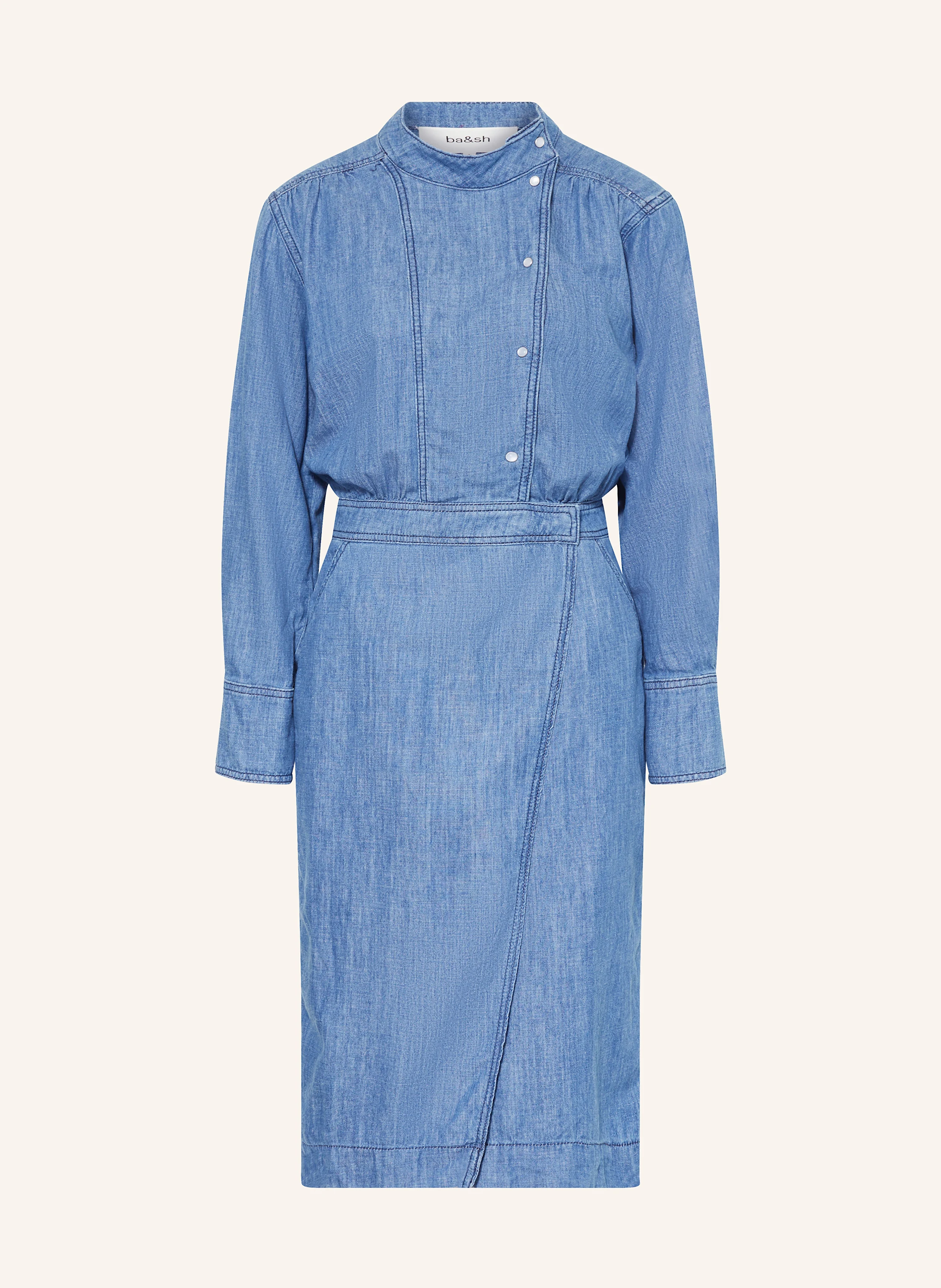 ba&sh Kleid WAKIE in Jeansoptik