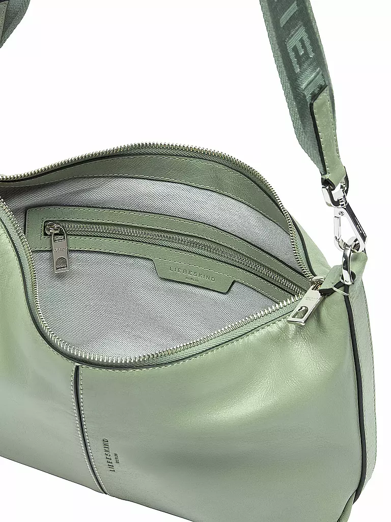 LIEBESKIND BERLIN Ledertasche - Hobo PARIS Small  hellgrün