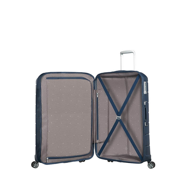 Valise rigide Flux 68 cm Extensible Navy blue