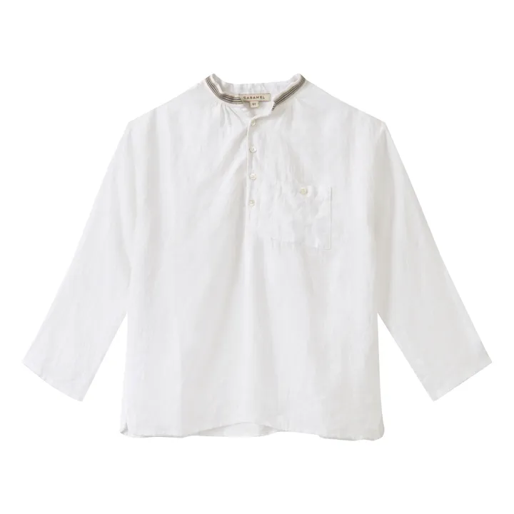 Caramel Chemise Adonis | Blanc