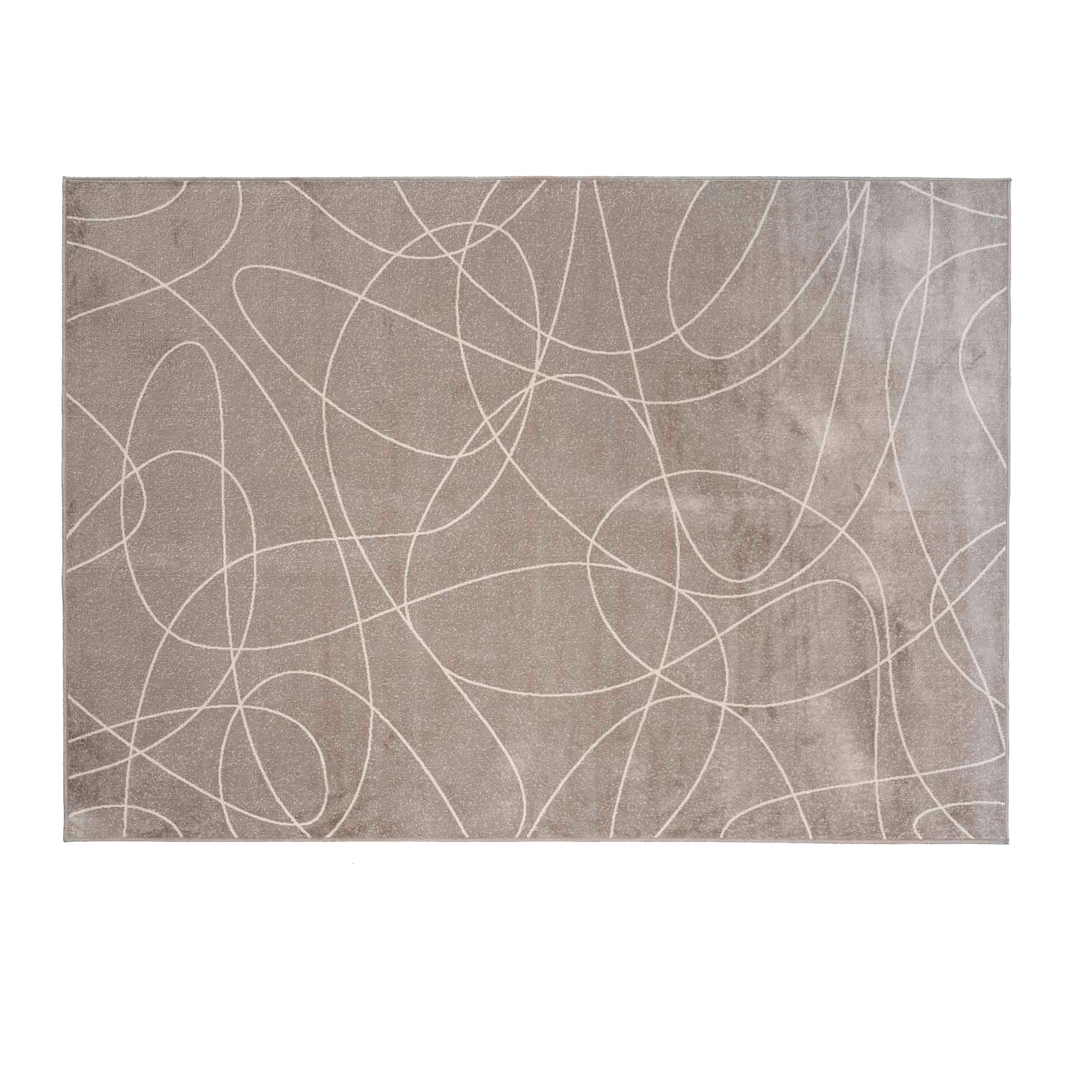 TAPIS RECTANGLE 140X200CM TISSEE HOLI