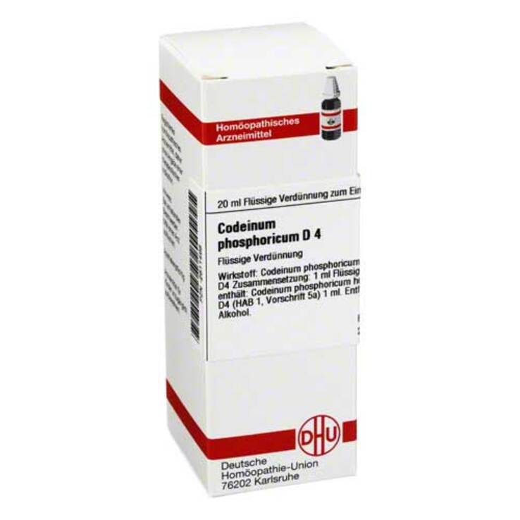 DHU Codein phosphoricum D 4 Dilution, 20 ml