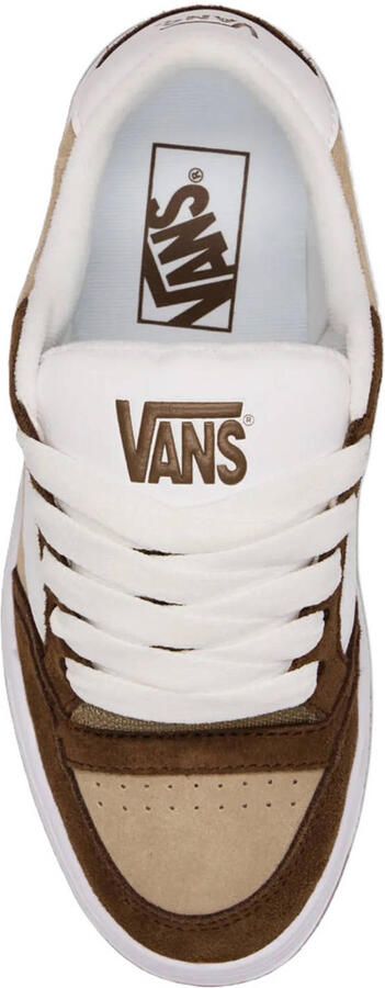 VANS Hylande suede sneakers donkerbruin beige