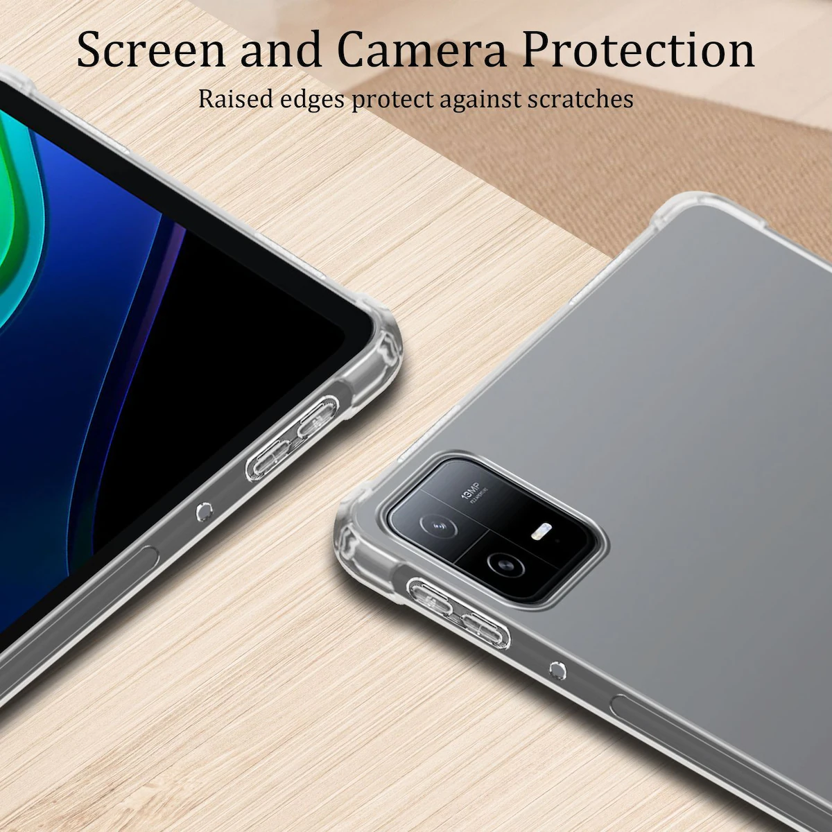 Xiaomi Pad 6 Pro deksel ultra slim (gjennomsiktig)