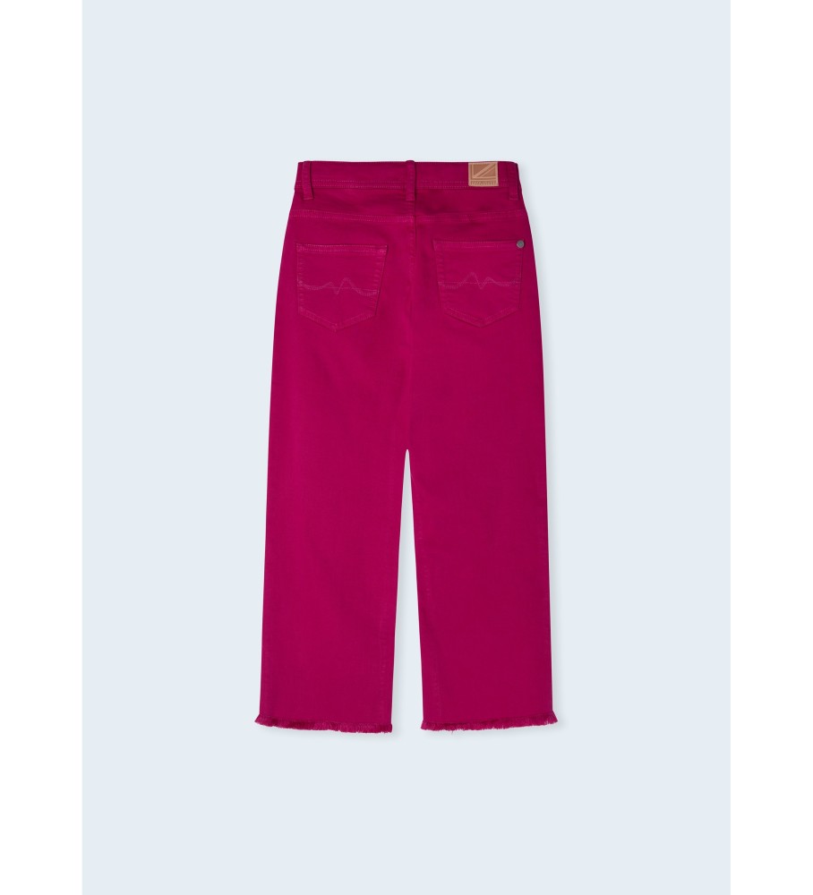 Calças culote rosa da Pepe Jeans