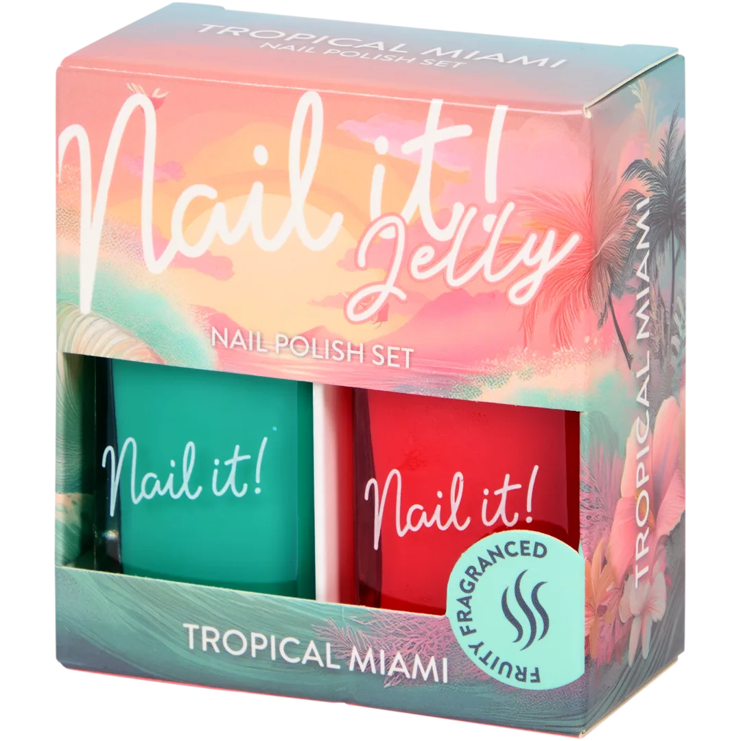 Nail It! jelly nagellak set 2 x 15 ml | diverse kleuren
