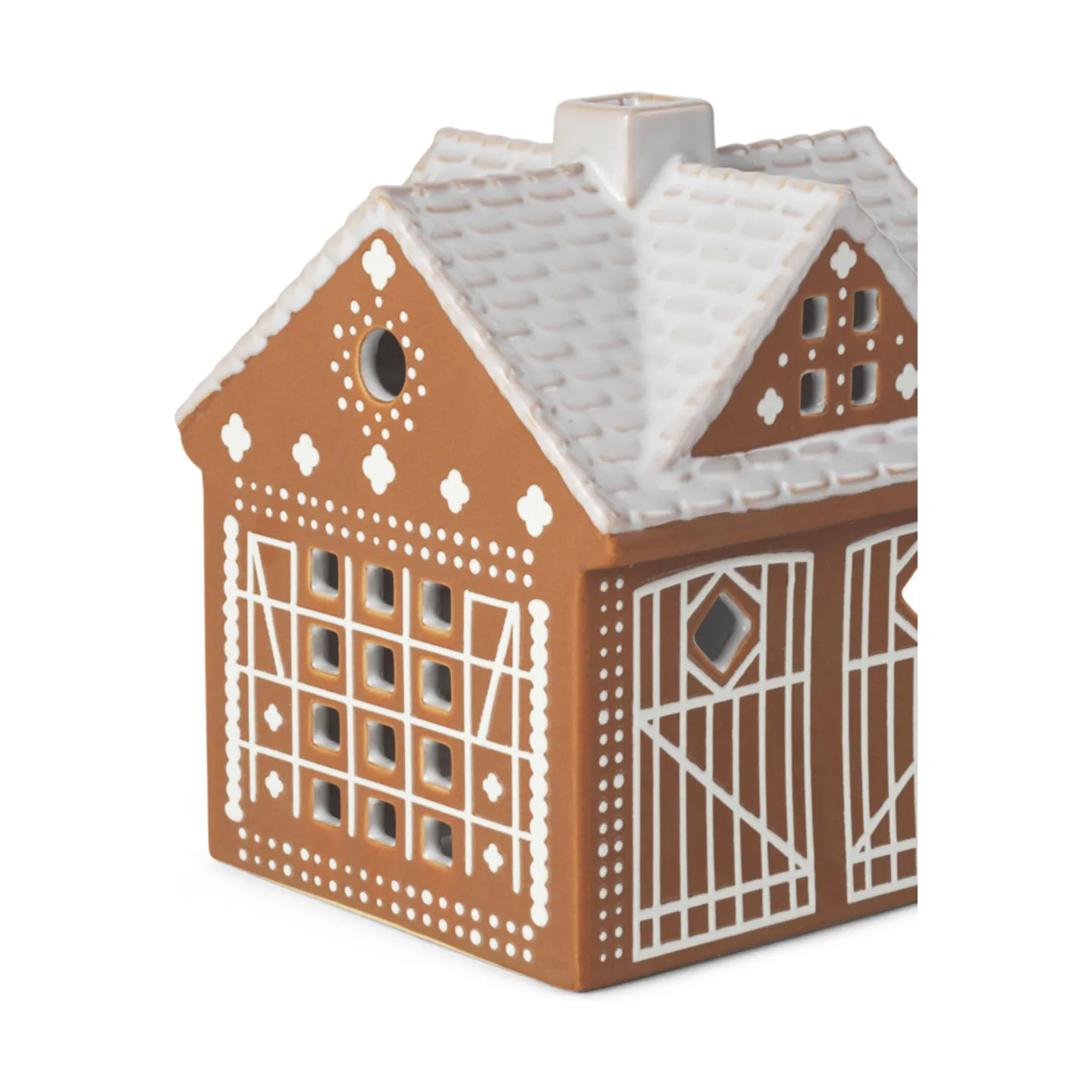 Kähler Gingerbread Lyshus Julestald