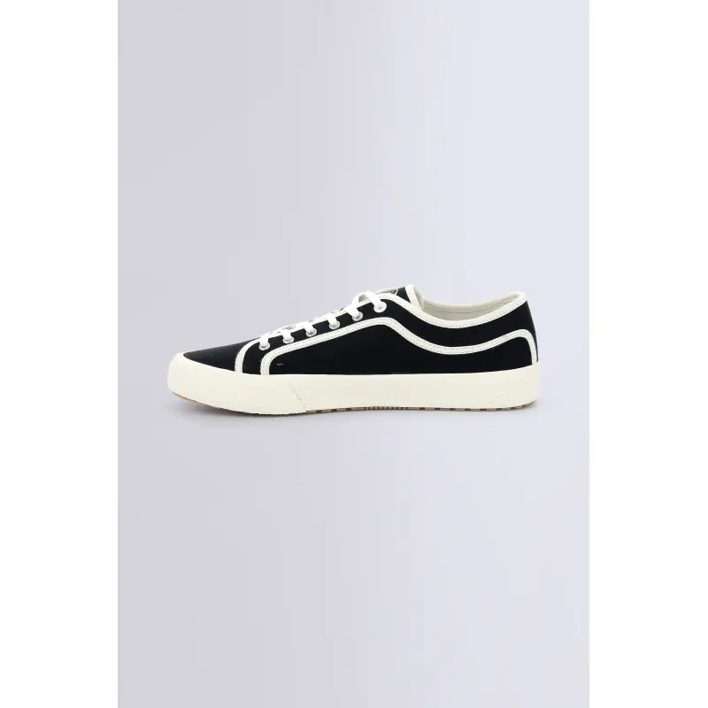 ARVEIL NOIR BLANC BASKETS BASSES Textile Homme