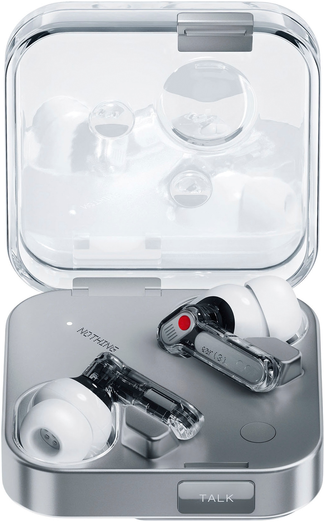 NOTHING wireless In-Ear-Kopfhörer »Ear (3)« Bluetooth Active Noise Cancelling (ANC) | Echo Noise Cancellation (ENC) | integrierte Steuerung für Anrufe und Musik