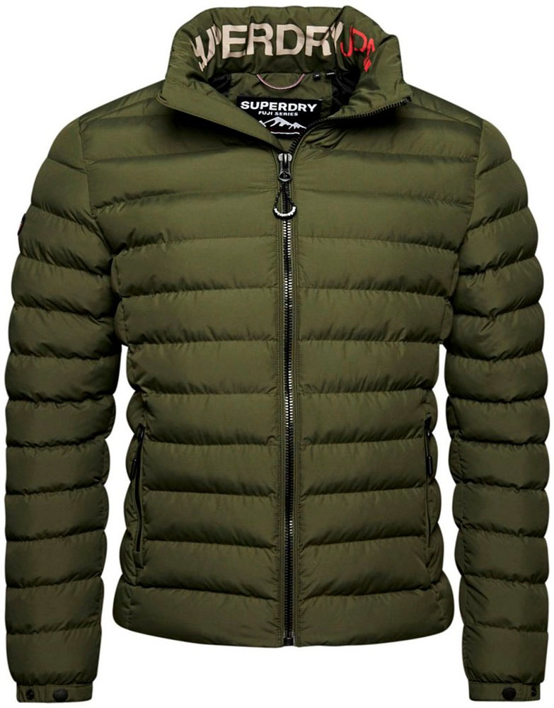 Superdry Steppjacke »FUJI PRINT PADDED JACKET« ohne Kapuze
