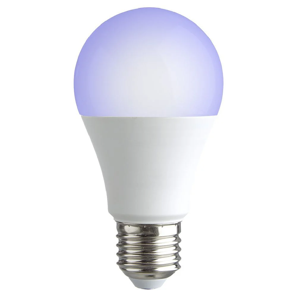 Ampoule LED E27 A60 couleurs changeantes avec télécommande 806lms