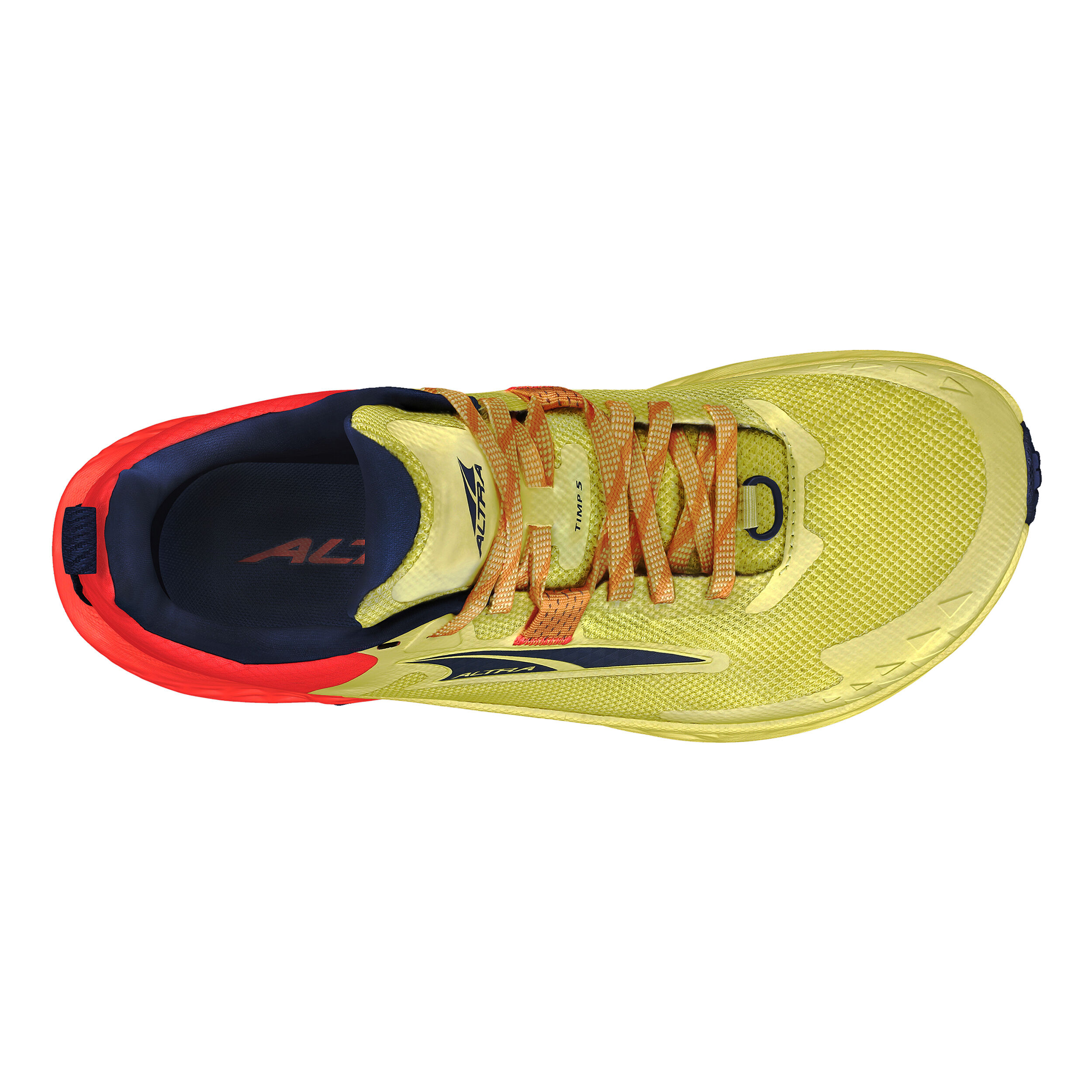 Altra Timp 5 Chaussure Trail Femmes - Jaunes Fluo , Corail