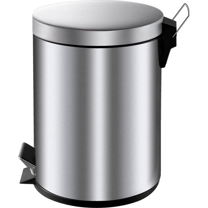 Vepa Bins Afvalbak Pedaalemmer Rond 5 Liter RVS (VB222205MR)