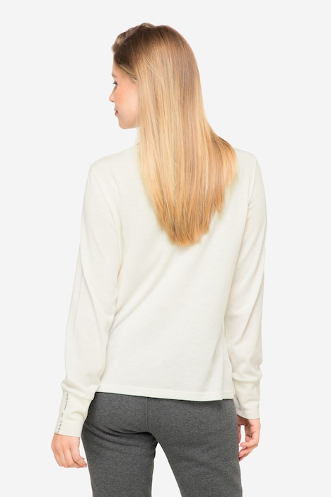 T-Shirt, Rundhals, Langarm, OEKO-TEX
