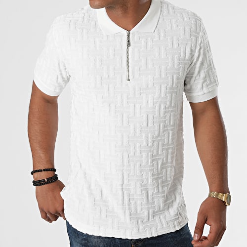 Polo Manches Courtes PL-10 Blanc