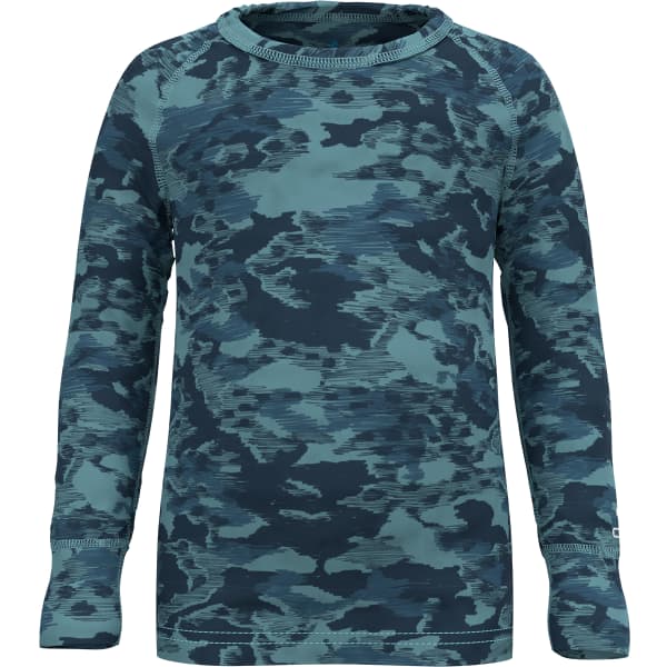 T-shirt thermique ODLO CREW NECK LS ACTIVE WARM ECO KIDS REEF WATERS