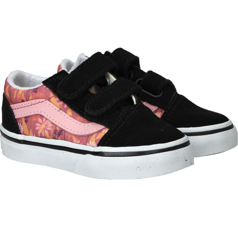 Vans Old Skool klittenband Sneakers Roze Meisjes