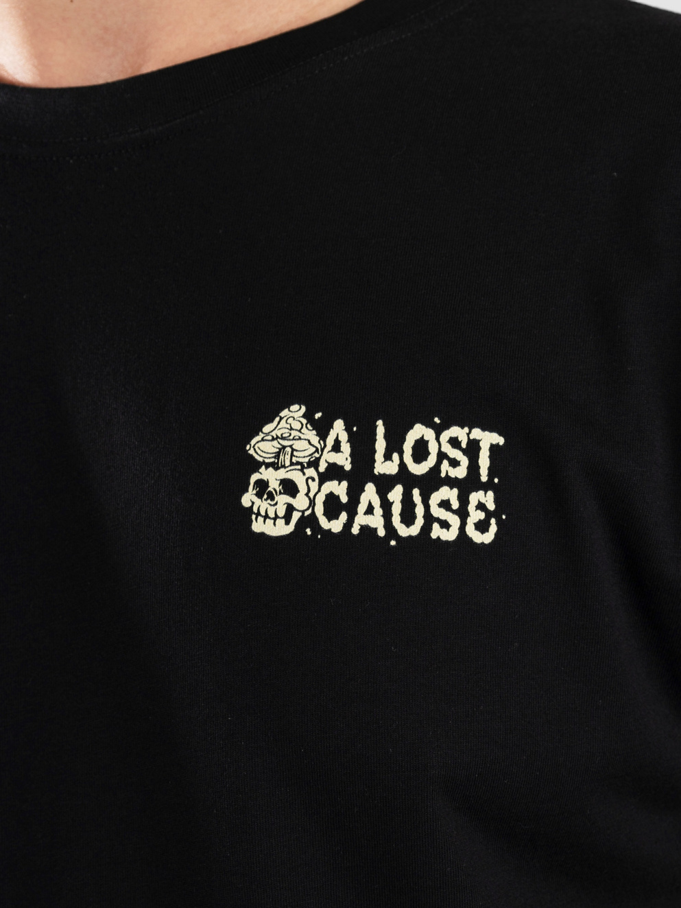 A Lost Cause We Be Trippin T-Shirt black