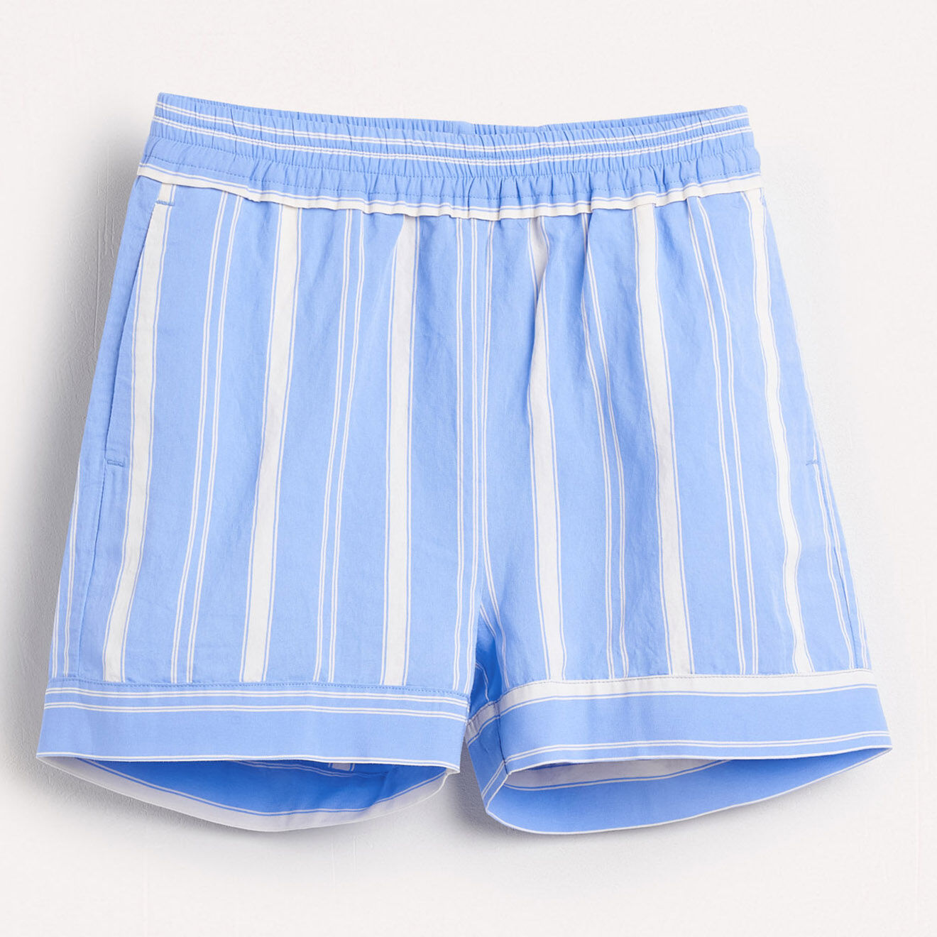 Bellerose Short Ann à rayures bleu/blanc