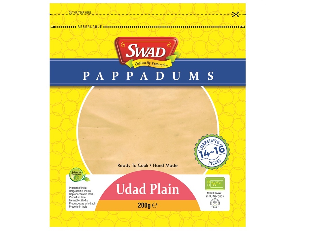 SNACKS SWAD PAPPADUM SIMPLES