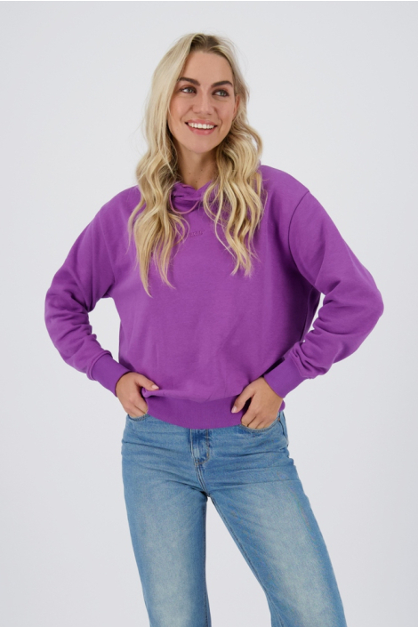 Raizzed paarse dames sweater