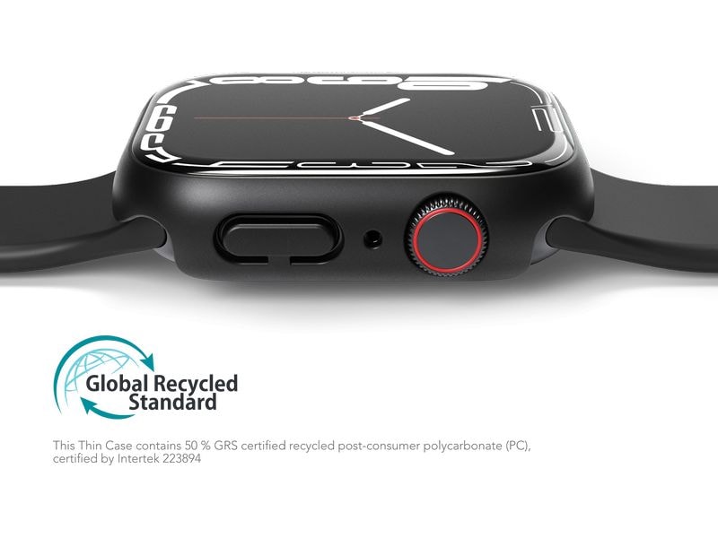 Vonmählen Displayschutz Thin Apple Watch S 8.9 (45 mm) Blac Displayschutz für die Apple Watch S 8.9 (45 mm)