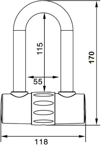 Top - Lock PAD LOCK ART 4