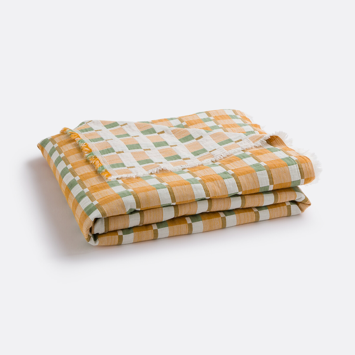 LA REDOUTE INTERIEURS<br>Lança em jacquard com motivos geométricos, Virna
