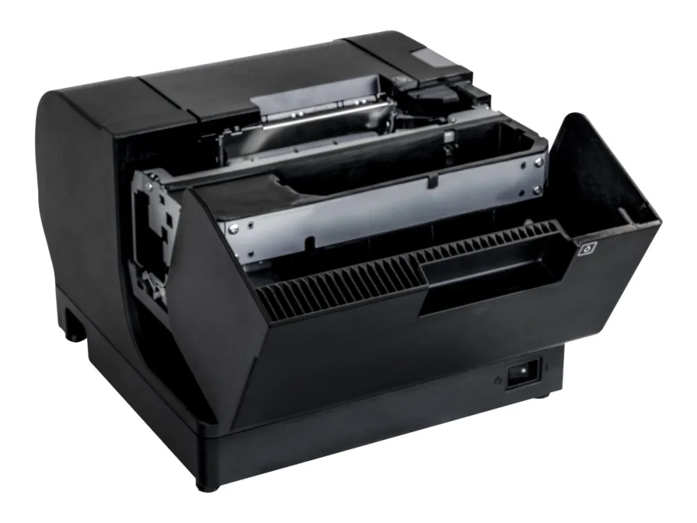 Epson TM J7700 - Kvitteringsprinter - blækprinter - Rulle (8,3 cm), 230 x 297 mm - op til 98 mm/sek. - USB 2.0, LAN - skærer - hvid