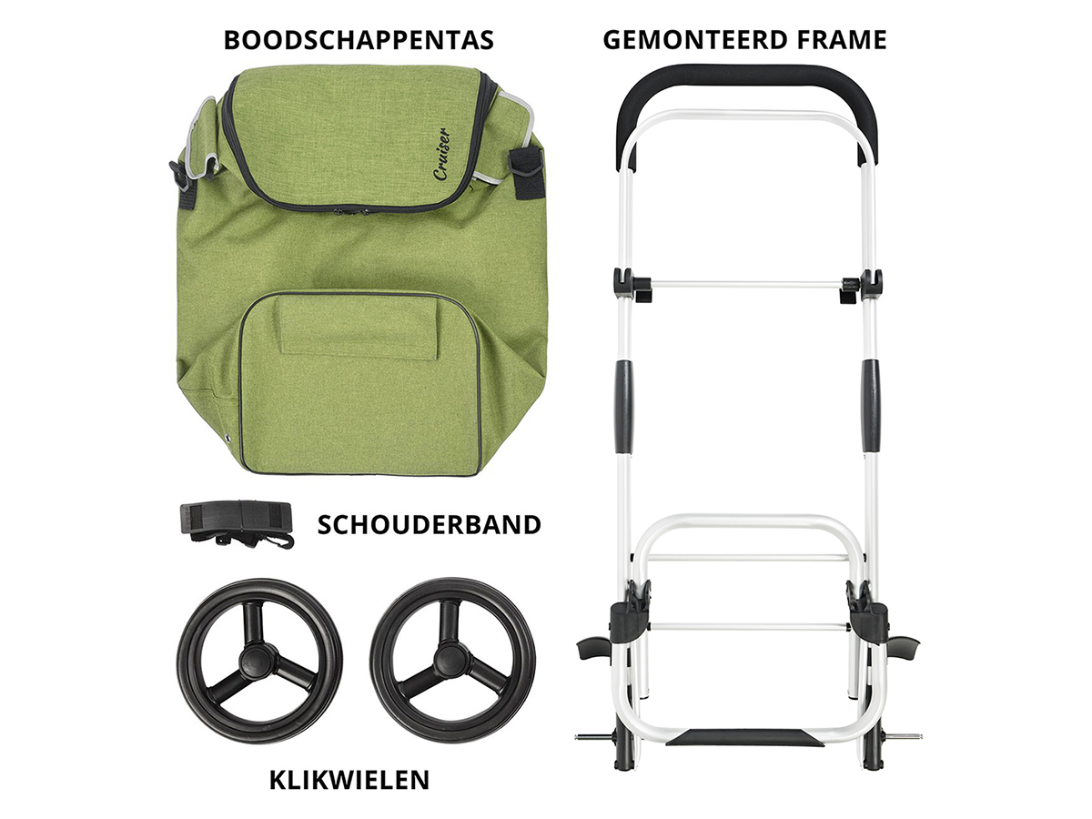Shoppingcruiser Allround 41 liter boodschappentrolley