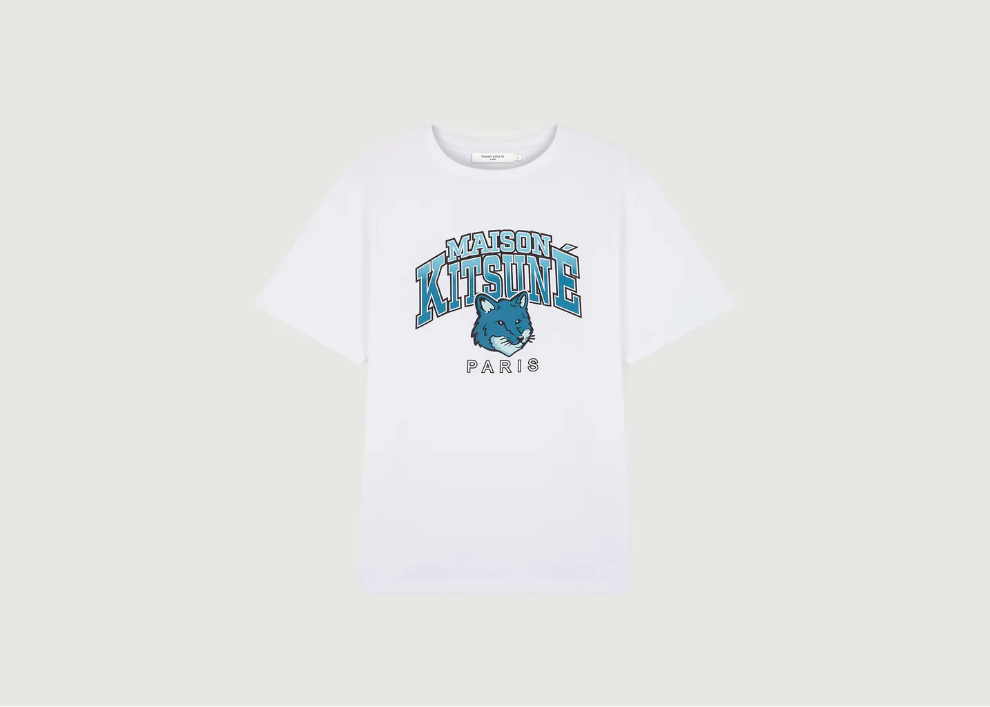 T-shirt Campus Fox Relaxed Maison Kitsuné