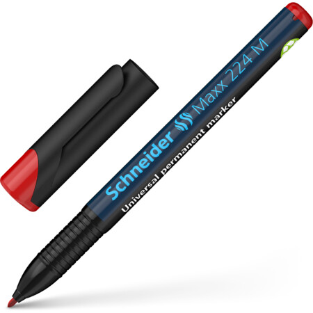 Schneider Maxx 224 M Universalmarker permanent - rot - 1 mm