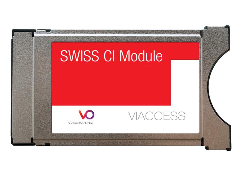 CE Swiss CI Module für SRF Smartcard optimiert Swiss CI Module – Optimiert für SRF Smartcard