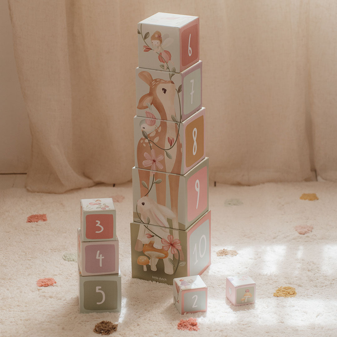 Little dutch stapelblokken fairy garden - 10st