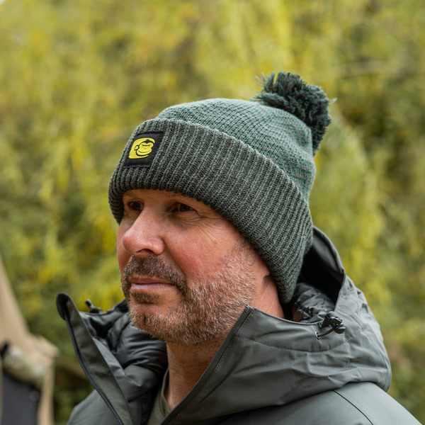 Bonnet RidgeMonkey APEarel ThermaPro Waterproof Vert