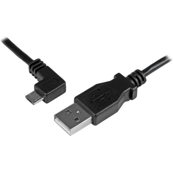 StarTech.com USBAUB2MLA câble USB USB 2.0 2 m USB A Micro-USB B 0,48 Gbit/s Noir