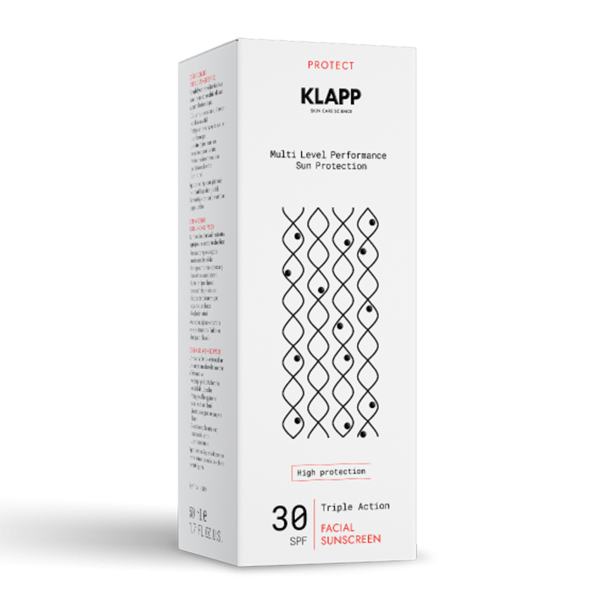 Klapp Multi Level Performance Sun Protection Triple Action Facial Sunscreen 30 SPF 50ml