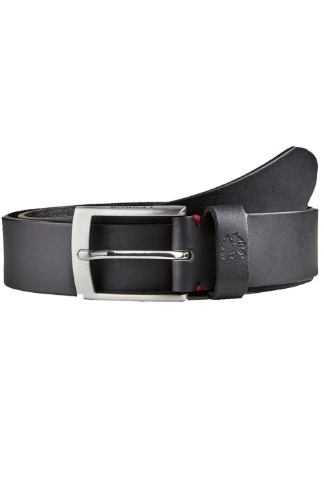 Lerros zwarte heren riem