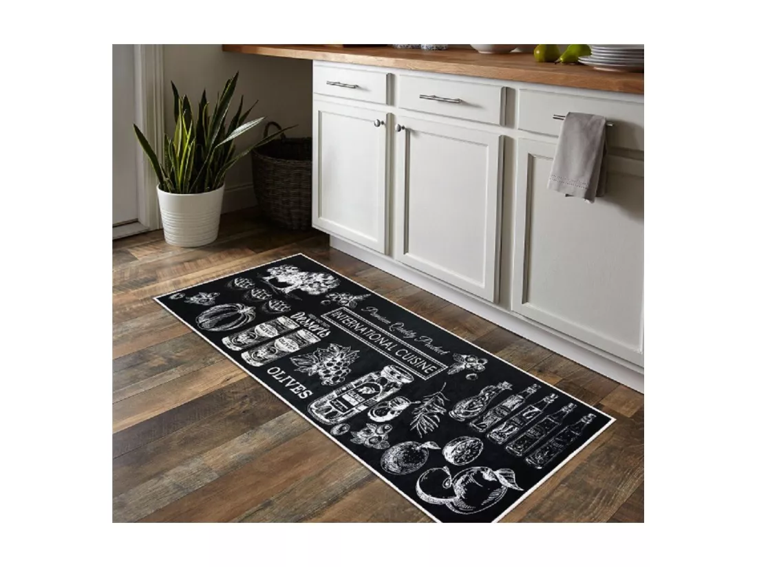 Tapis de cuisine 50x120 cm Polyester Kitchen Intercuis