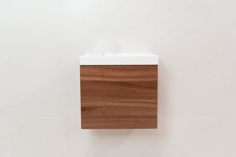 Sanigoods Minimo fontein onderkast 40cm walnut