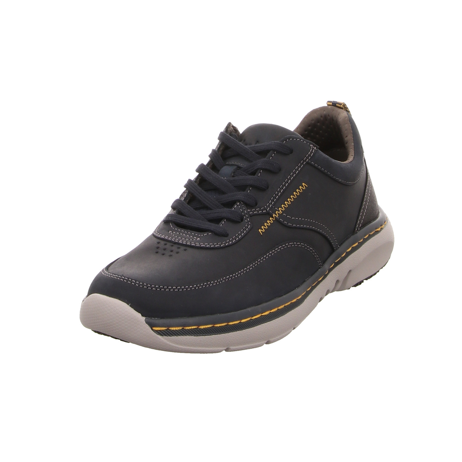 Clarks Schnürhalbschuh blau